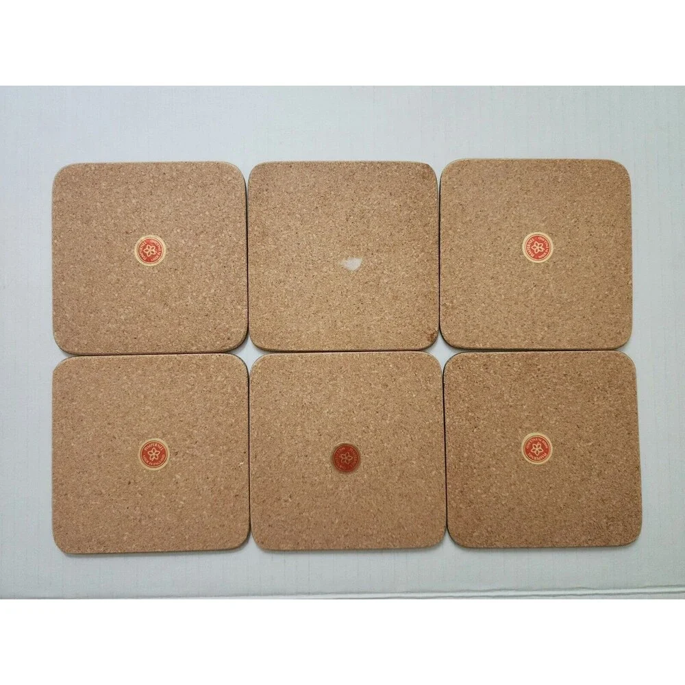 Pimpernel Set of 6 Coasters English Inns Cork with Box
